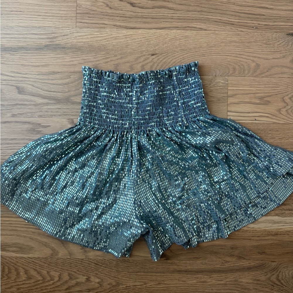 Queen of Sparkles Swing Shorts size S